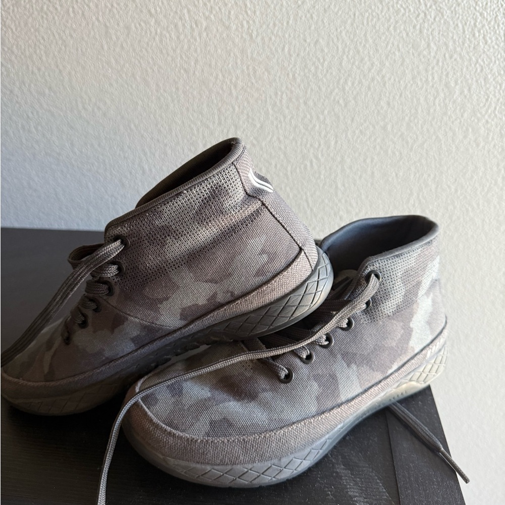 Women’s Camouflage High-Top Sneakers